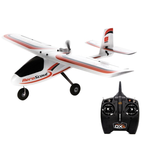 [HOB-HBZ380001] Hobby Zone 380001 - Avion Aeroscout S2 - 1095mm - 2.4 Ghz - 4 channel - Safe technology - Ready to fly - Sans accu/chargeur