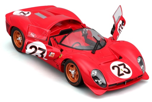 [BUR-1826310-R] Burago - Ferrari Racing 330 P4 Daytona - 1967 - 1/24