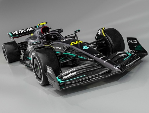 [SPA-SC 18 901] Spark - Mercedes-AMG Petronas F1 W14 E Performance - #44 - L. Hamilton - 3ème British GP 2023 - 1/18