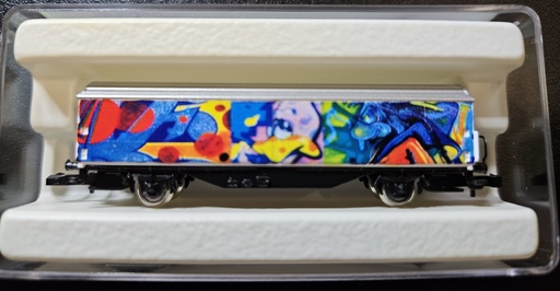 [MAR-8656.911] Mini-Club 8656.911 - Wagon marchandises "Graffiti" Hbils - Z