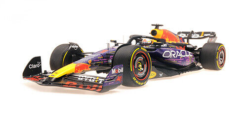 [MIN-110232201] Minichamps - Oracle Red Bull Racing RB19 -  Winner Las Vegas GP 2023 - M. Verstappen - #1 - 1/18