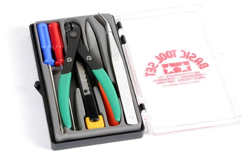 [TAM-74016] Tamiya 74016 - Set d'outils de base pour maquettiste