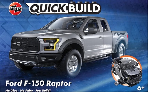 [AIR-21.J6053] Airfix - Ford F-150 Raptor - Grey - QuickBuild