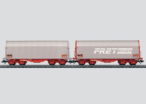 [MAR-47209] Märklin 47209 - Coffret 2 wagons transport de Fret - SNCF - HO