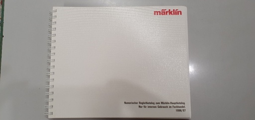 [OKAZ-MAR-KAT-1996] Catalogue Märklin 1996/97 pour détaillants - État proche du neuf - (Occasion vérifiée)