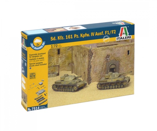 [ITA-7514] Italeri 7514 Sd. Kfz.161 Pz. Kpfw. IV Ausf. F1/F2