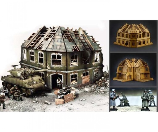[ITA-6186] Italeri 6186 - Diorama Set - Bastogne Siege - 1/72
