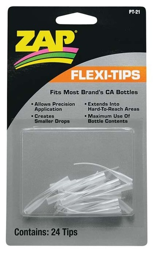 [HRC-ZPT-21] ZAP - PT-21 - Flexi-Tips (24 pièces) 