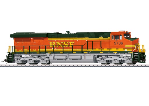 [MAR-38447] Märklin 38447 - Locomotive diesel 5736 type GE ES44AC "Burlington Northern Santa Fe" LLC - BNSF - HO