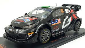 [IXO-18RMC200.22] IXO - Toyota Yaris Rallye 1 - # 33 - E. Evans / S. Martin - Rally de Suède 2024- 1/18