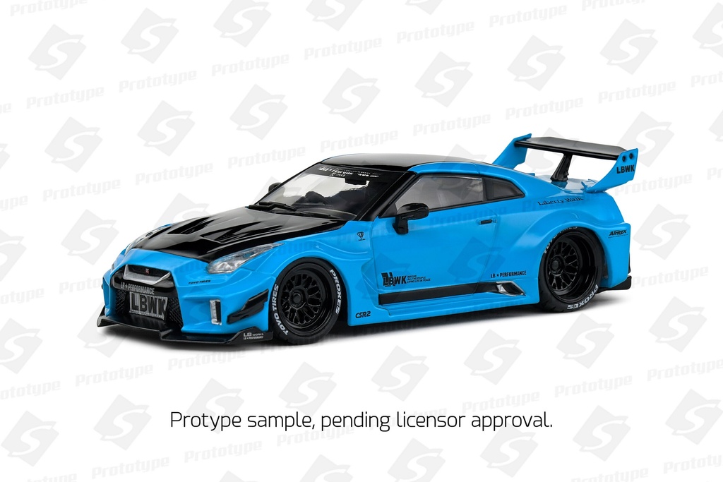 Solido Nissan GT-R (R35) - w/LibertyWalk Body Kit 2019 - 1/43 | Hobby ...